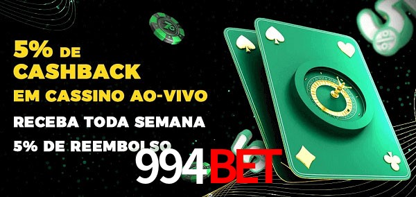 Promoções do cassino ao Vivo 994Bet
